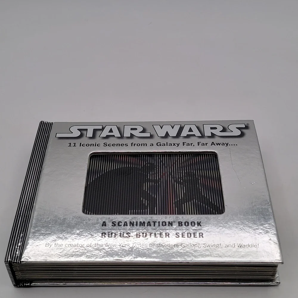 Rufus Butler Seder Star Wars Scanimation Hardcover First Printing 2010 Excellent
